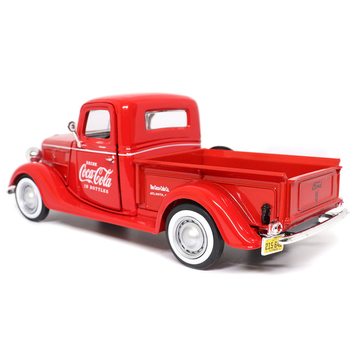 1:24 Scale Coca-Cola 1937 Ford Pickup with 6 Coke Cartons