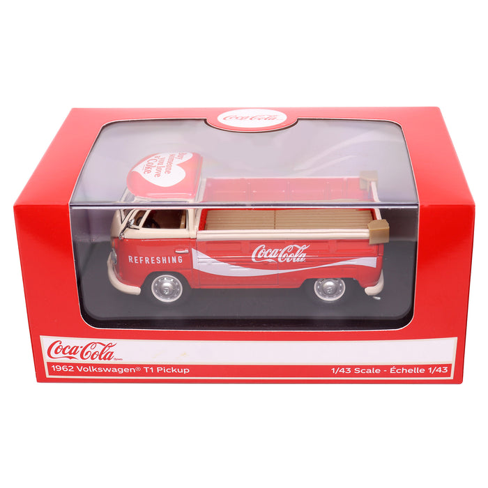 1962 Volkswagen T1 pickup Red/White (1:43 Scale)