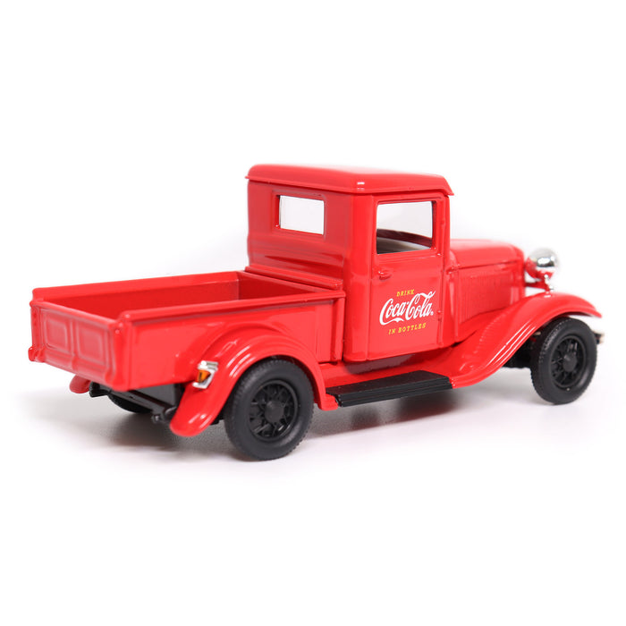 1/43 Scale 1934 Ford Model A Pickup with 6 Bottle Cartons - Coca-Cola