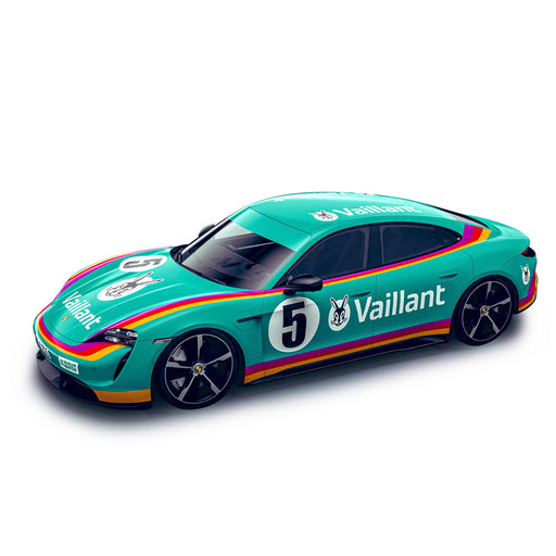 Porsche Taycan Turbo S "Vaillant" green #5