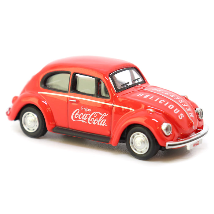 1:72 Scale 1966 Volkswagen Beetle - Coca Cola