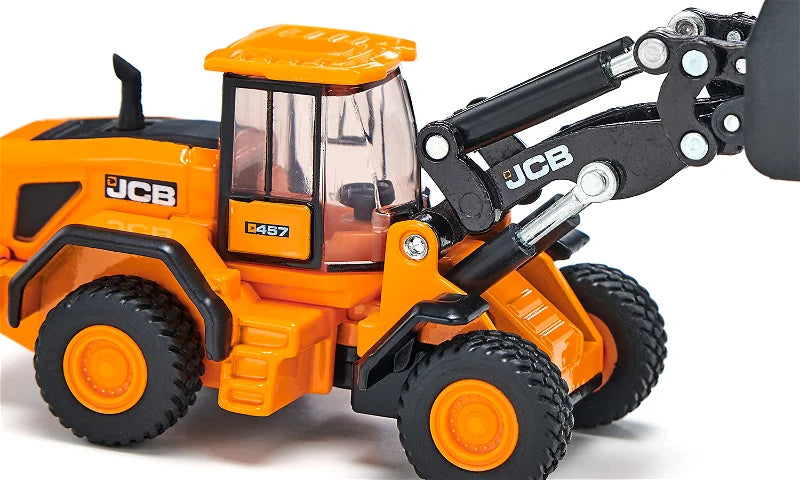 1:87 HO Scale JCB 457 Wheel Loader with Chip Bucket