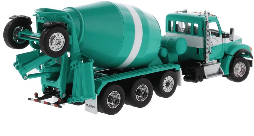 1:50 Scale Kenworth T880S Tandem with Pusher & Tag Axle & McNeilus Bridgemaster Mixer - Island Ready Mix