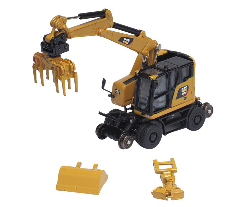 Cat Progressive Rails Caterpillar Progress Rail HO Scale Train Set — Motor City Classics