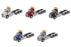 1:50 International HX620 SBFA Day Cab Tridem - Assortment pack - White / Red / Metallic Black / Metallic Blue / Light Grey