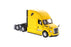1:50 Freightliner Cascadia SBFA Tandem with 72" Sleeper - Yellow