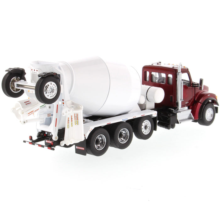 1:50 Kenworth T880 SBFA with McNeilus BridgeMaster Mixer - Red cab