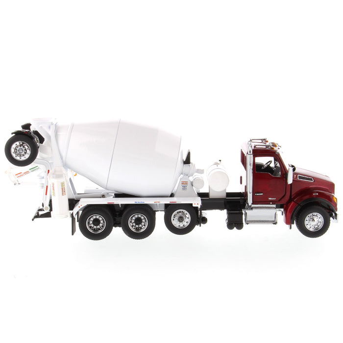 1:50 Kenworth T880 SBFA with McNeilus BridgeMaster Mixer - Red cab