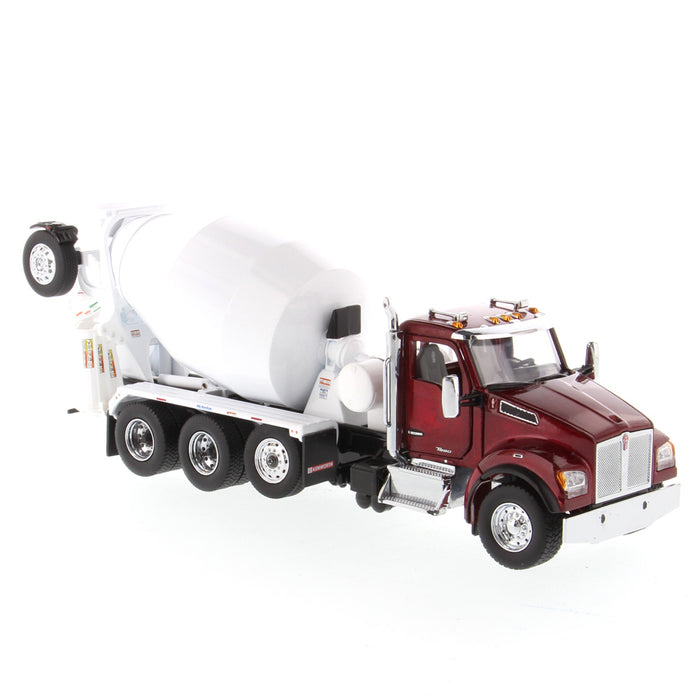 1:50 Kenworth T880 SBFA with McNeilus BridgeMaster Mixer - Red cab