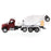 1:50 Kenworth T880 SBFA with McNeilus BridgeMaster Mixer - Red cab