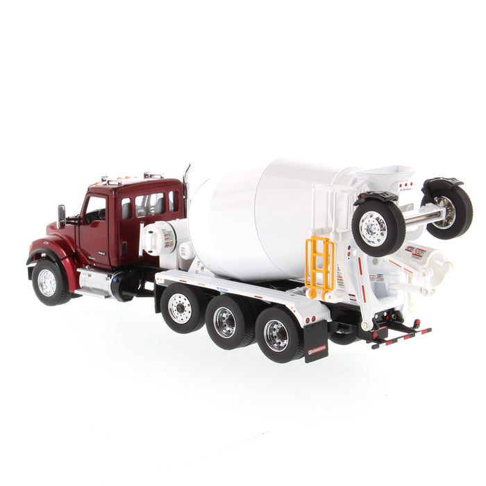 1:50 Kenworth T880 SBFA with McNeilus BridgeMaster Mixer - Red cab