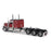 1:64 Peterbilt Model 589 131-inches-BBC 58-inches-Sleeper Tridem-Axle Legendary Package Truck Tractor (Legendary Red Color)