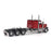 1:64 Peterbilt Model 589 131-inches-BBC 58-inches-Sleeper Tridem-Axle Legendary Package Truck Tractor (Legendary Red Color)