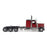 1:64 Peterbilt Model 589 131-inches-BBC 58-inches-Sleeper Tridem-Axle Legendary Package Truck Tractor (Legendary Red Color)