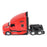 1:50 Kenworth T680 76in High Roof Sleeper Cab Tandem Tractor (Viper Red Version)