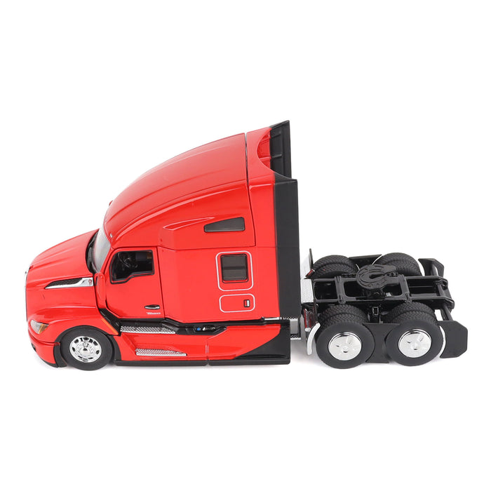 1:50 Kenworth T680 76in High Roof Sleeper Cab Tandem Tractor (Viper Red Version)