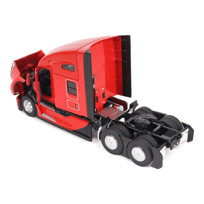 1:50 Kenworth T680 76in High Roof Sleeper Cab Tandem Tractor (Viper Red Version)