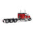 1:32 Peterbilt Model 589 131-inches-BBC 58-inches-Sleeper Tridem-Axle Legendary Package Truck Tractor (Legendary-Red color)