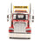   1:32 Peterbilt Model 589 131-inches-BBC Day-Cab Tridem-Axle Truck Tractor (Legendary-Red color)