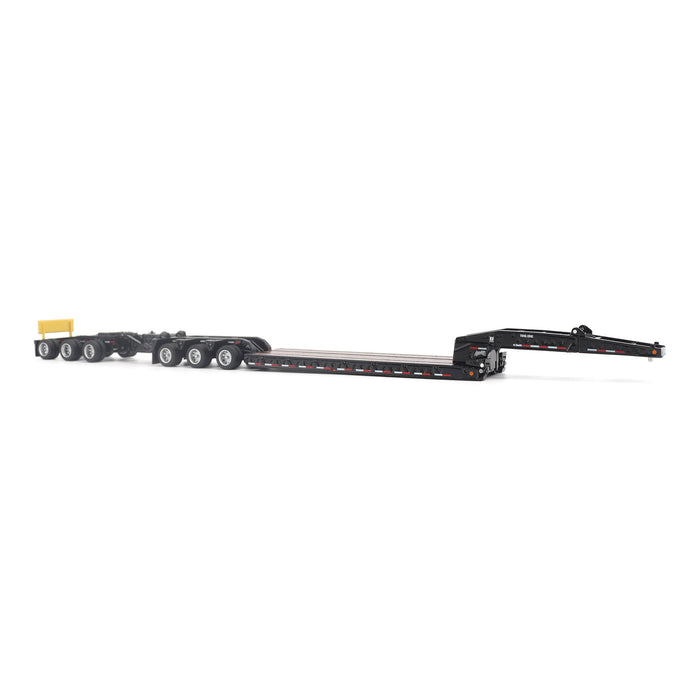 1:64 Trail King TK170 Hydraulic Detachable Gooseneck Lowboy Trailer with Jeep & Booster