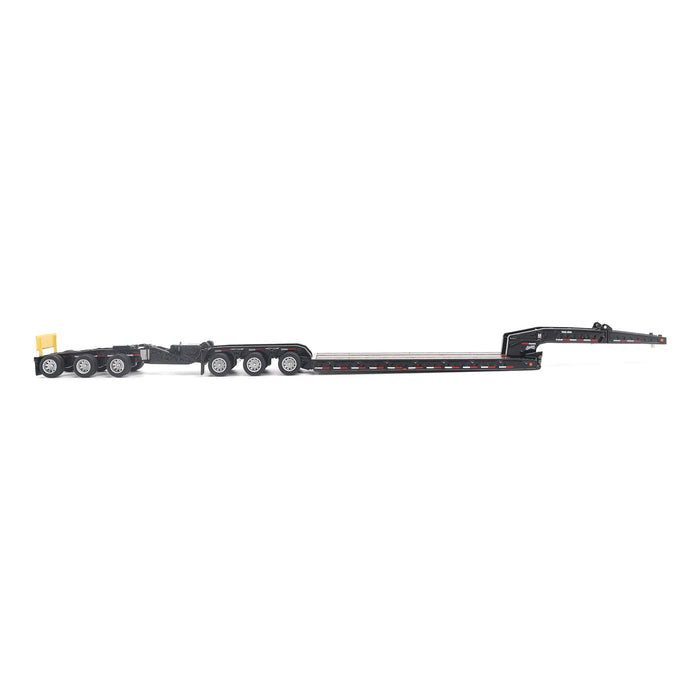 1:64 Trail King TK170 Hydraulic Detachable Gooseneck Lowboy Trailer with Jeep & Booster