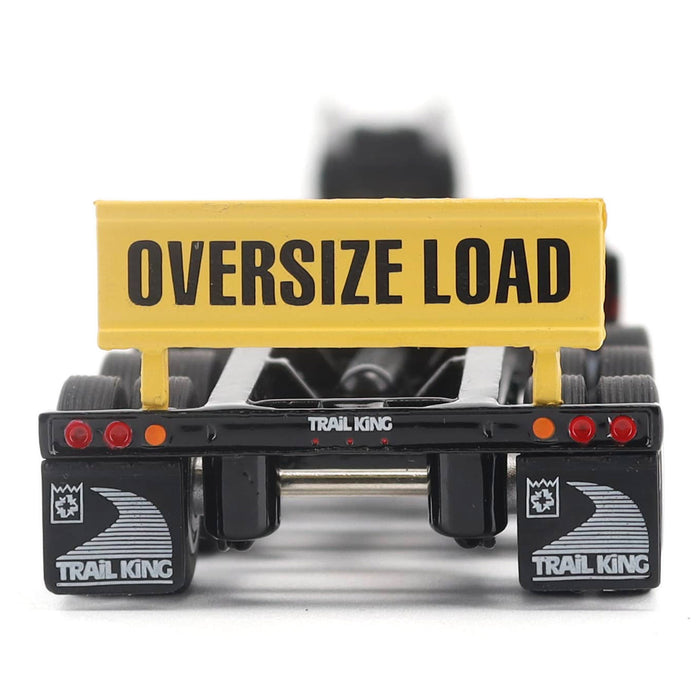 1:64 Trail King TK170 Hydraulic Detachable Gooseneck Lowboy Trailer with Jeep & Booster