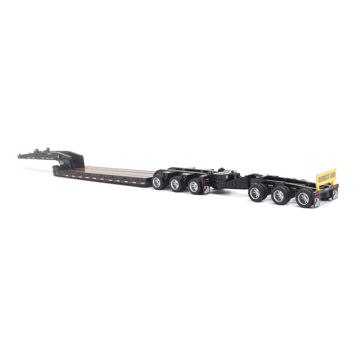 1:64 Trail King TK170 Hydraulic Detachable Gooseneck Lowboy Trailer with Jeep & Booster