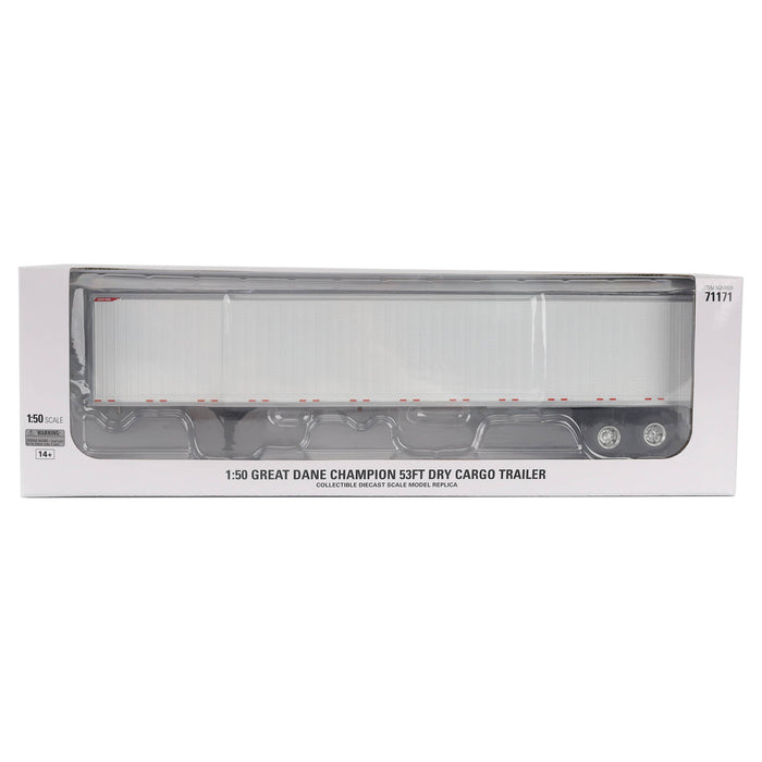 1:50 Great Dane Champion 53ft Dry Cargo Trailer (diecast body and chassis)
