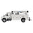 1:50 Kenworth T380 Auto-Crane Titan85-Body HC14-Crane Work Truck with Miller EnPak (white)