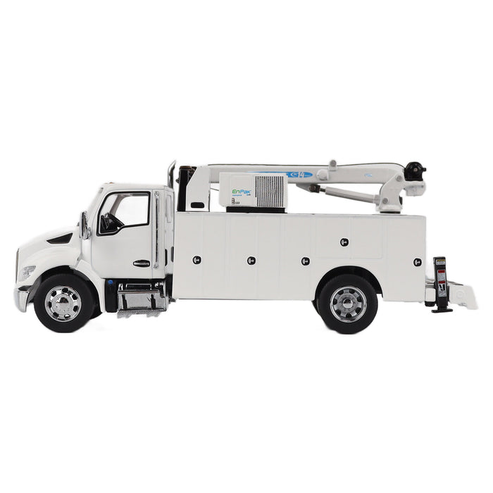 1:50 Kenworth T380 Auto-Crane Titan85-Body HC14-Crane Work Truck with Miller EnPak (white)
