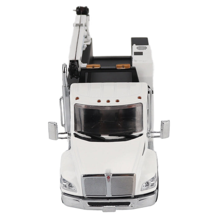 1:50 Kenworth T380 Auto-Crane Titan85-Body HC14-Crane Work Truck with Miller EnPak (white)