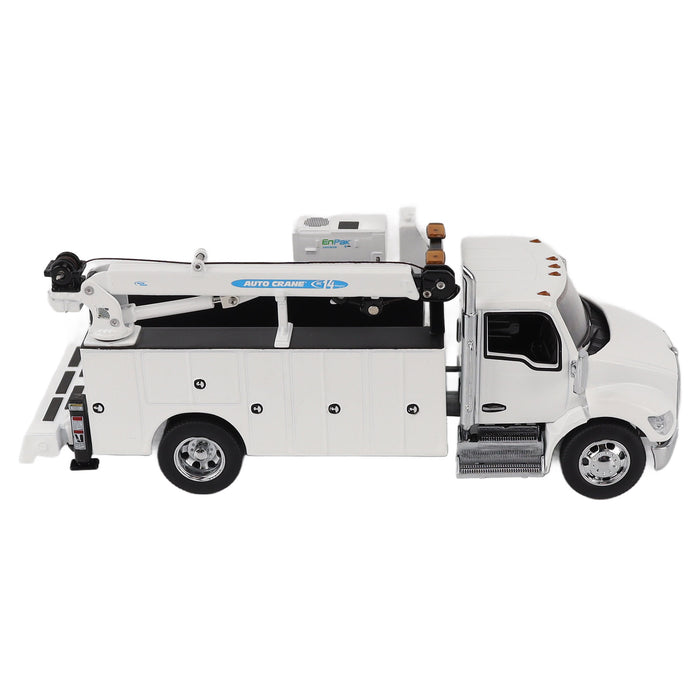1:50 Kenworth T380 Auto-Crane Titan85-Body HC14-Crane Work Truck with Miller EnPak (white)