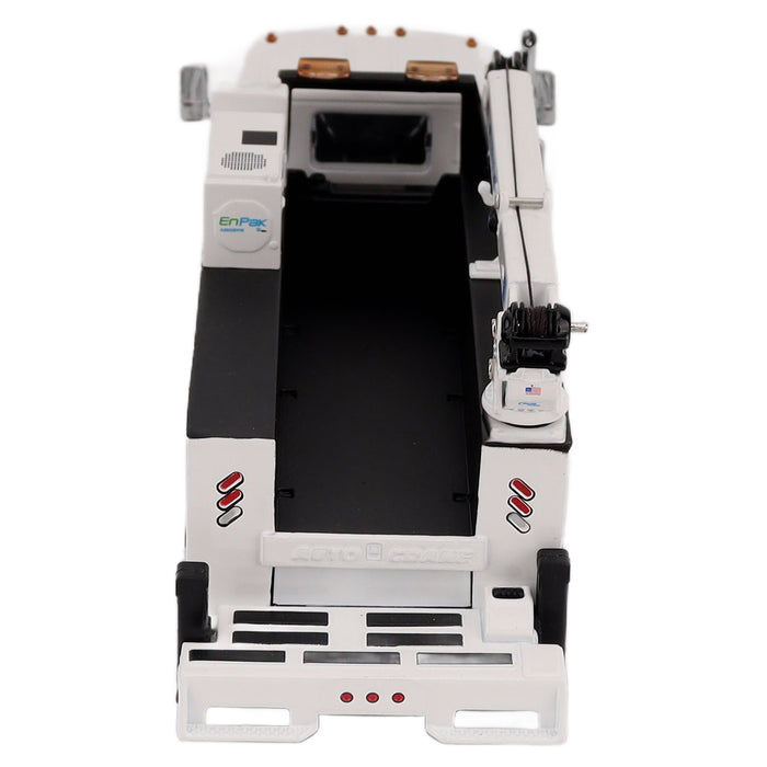1:50 Peterbilt Model 536 Auto-Crane Titan85-Body HC14-Crane Work Truck with Miller EnPak (white)