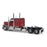 1:64 Peterbilt Model 589 131-inches-BBC 58-inches-Sleeper Tandem-Axle Legendary Package Truck Tractor (Legendary-Red color)
