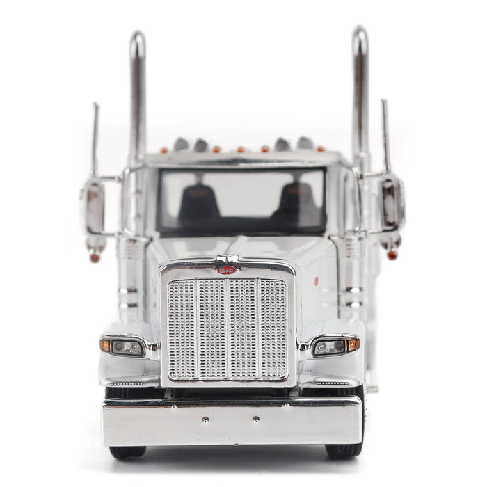 1:64 Peterbilt Model 589 131-inches-BBC Day-Cab Tandem-Axle Truck Tractor (White color)