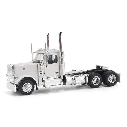 1:64 Peterbilt Model 589 131-inches-BBC Day-Cab Tandem-Axle Truck Tractor (White color)