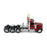 1:50 Peterbilt Model 589 131-inches-BBC Day-Cab Tridem-Axle Truck Tractor (Legendary-Red color)