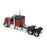 1:50 Peterbilt Model 589 131-inches-BBC 58-inches-Sleeper Tandem-Axle Legendary Package Truck Tractor (Legendary-Red color)