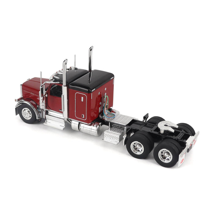 1:50 Peterbilt Model 589 131-inches-BBC 58-inches-Sleeper Tandem-Axle Legendary Package Truck Tractor (Legendary-Red color)