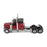 1:50 Peterbilt Model 589 131-inches-BBC 58-inches-Sleeper Tandem-Axle Legendary Package Truck Tractor (Legendary-Red color)