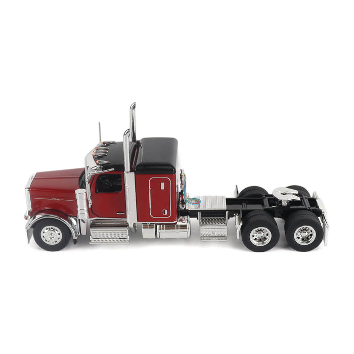 1:50 Peterbilt Model 589 131-inches-BBC 58-inches-Sleeper Tandem-Axle Legendary Package Truck Tractor (Legendary-Red color)