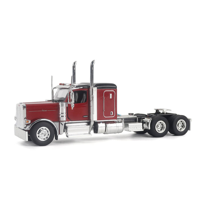1:50 Peterbilt Model 589 131-inches-BBC 58-inches-Sleeper Tandem-Axle Legendary Package Truck Tractor (Legendary-Red color)