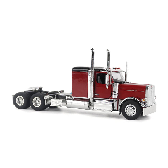 1:50 Peterbilt Model 589 131-inches-BBC 58-inches-Sleeper Tandem-Axle Legendary Package Truck Tractor (Legendary-Red color)