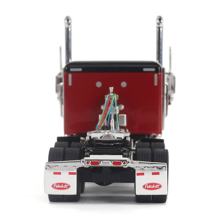 1:50 Peterbilt Model 589 131-inches-BBC 58-inches-Sleeper Tandem-Axle Legendary Package Truck Tractor (Legendary-Red color)