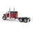 1:50 Peterbilt Model 589 131-inches-BBC 58-inches-Sleeper Tandem-Axle Legendary Package Truck Tractor (Legendary-Red color)