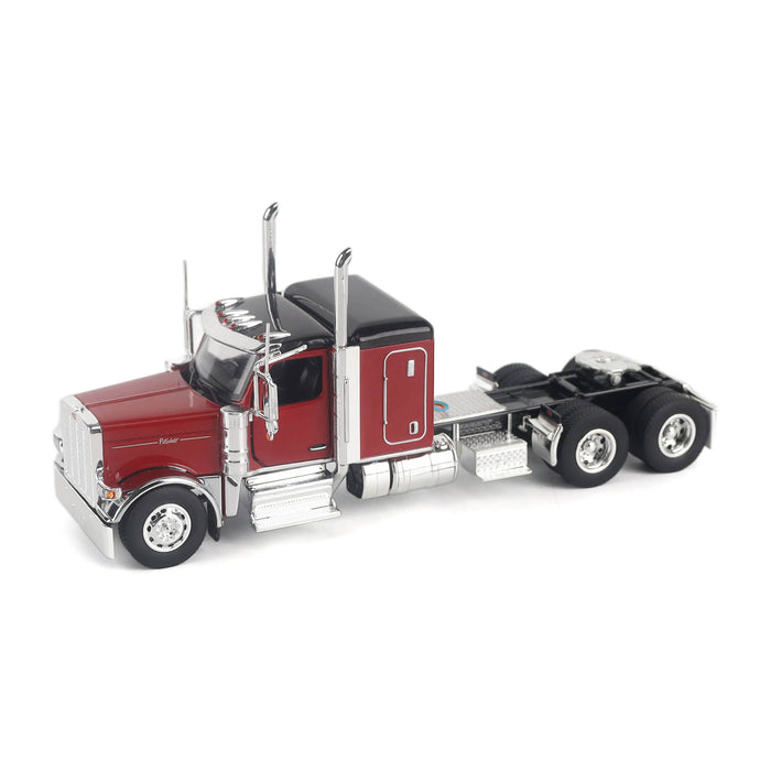 1:50 Peterbilt Model 589 131-inches-BBC 58-inches-Sleeper Tandem-Axle Legendary Package Truck Tractor (Legendary-Red color)