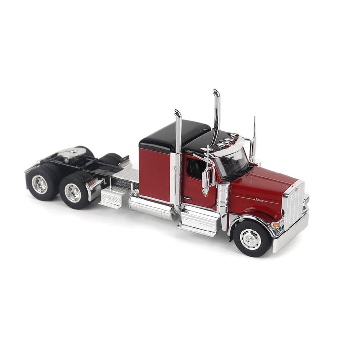 1:50 Peterbilt Model 589 131-inches-BBC 58-inches-Sleeper Tandem-Axle Legendary Package Truck Tractor (Legendary-Red color)