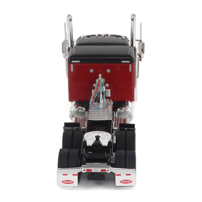 1:50 Peterbilt Model 589 131-inches-BBC 58-inches-Sleeper Tandem-Axle Legendary Package Truck Tractor (Legendary-Red color)