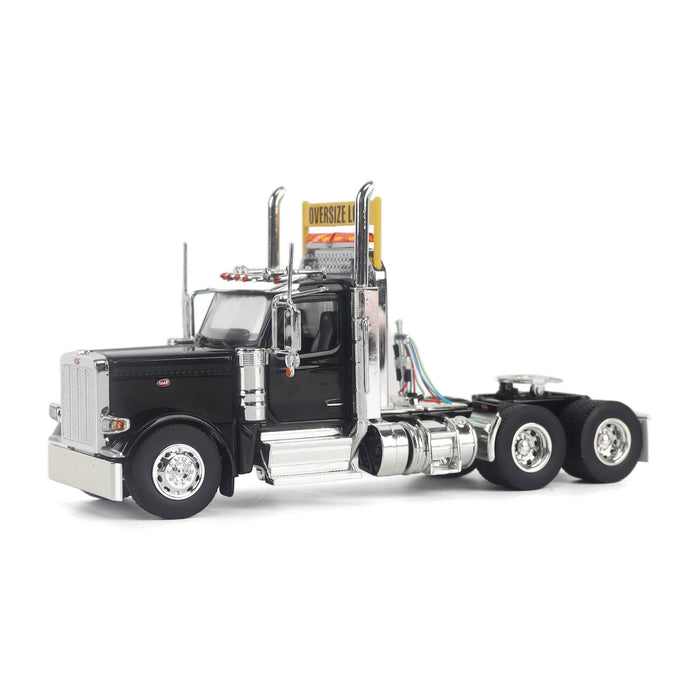 1:50 Peterbilt Model 589 131-inches-BBC Day-Cab Tandem-Axle Truck Tractor (black color)