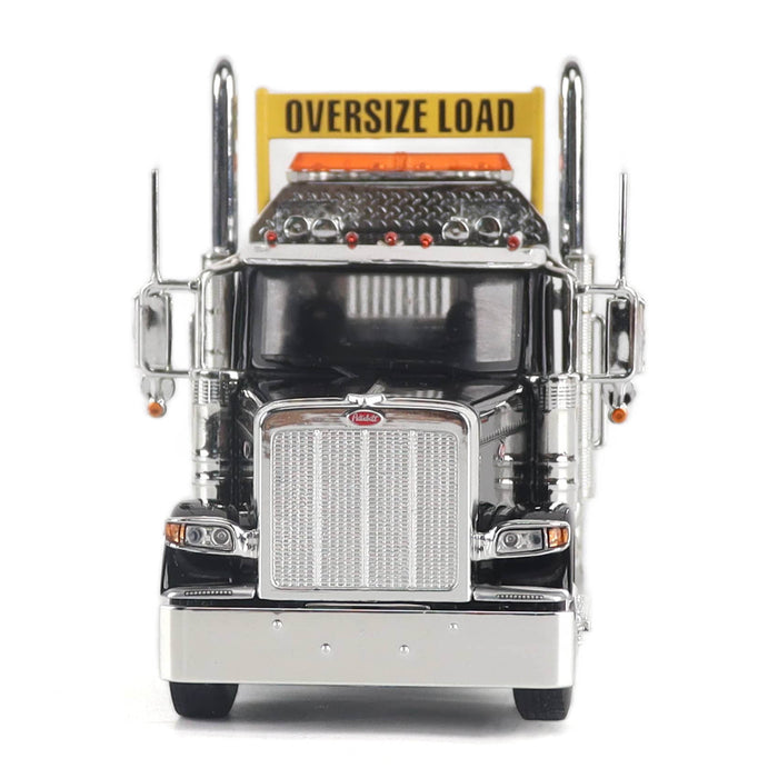 1:50 Peterbilt Model 589 131-inches-BBC Day-Cab Tandem-Axle Truck Tractor (black color)
